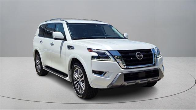 Photo of 2023 Aspen White Tricoat Nissan Armada