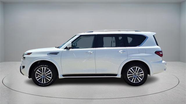 Photo of 2023 Aspen White Tricoat Nissan Armada