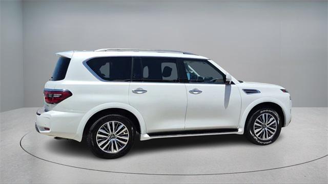 Photo of 2023 Aspen White Tricoat Nissan Armada