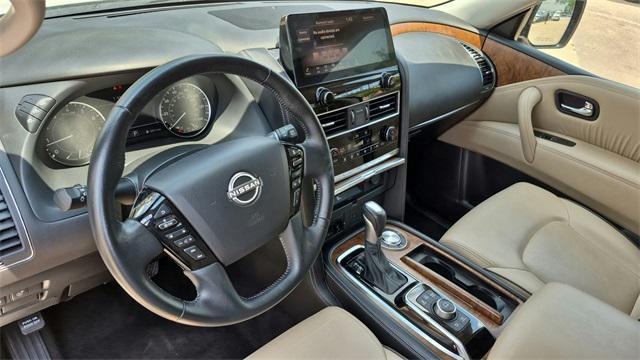 Photo of 2023 Aspen White Tricoat Nissan Armada