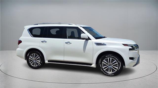 Photo of 2023 Aspen White Tricoat Nissan Armada