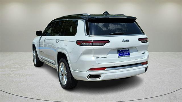 Photo of 2021 Bright White Clearcoat Jeep Grand Cherokee L