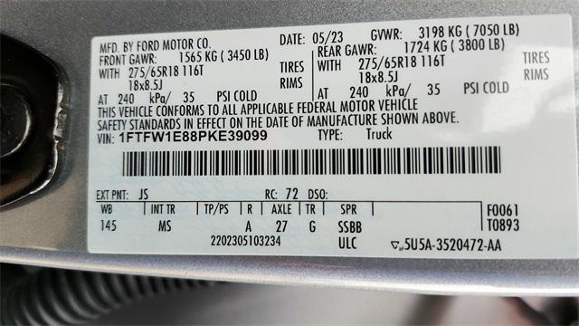 Photo of 2023 Silver Metallic Ford F-150