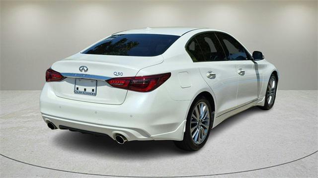 Photo of 2024 Majestic White INFINITI Q50