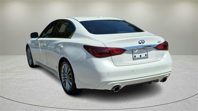 Photo of 2024 Majestic White INFINITI Q50