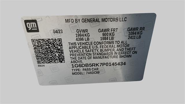Photo of 2023 Summit White Cadillac CT4