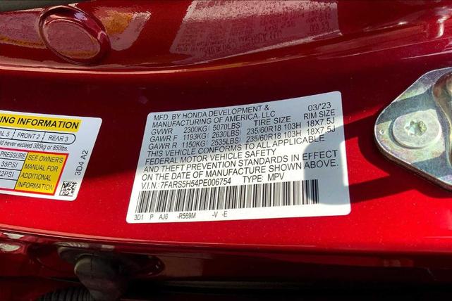 Photo of 2023 Radiant Red Metallic Honda CR-V Hybrid