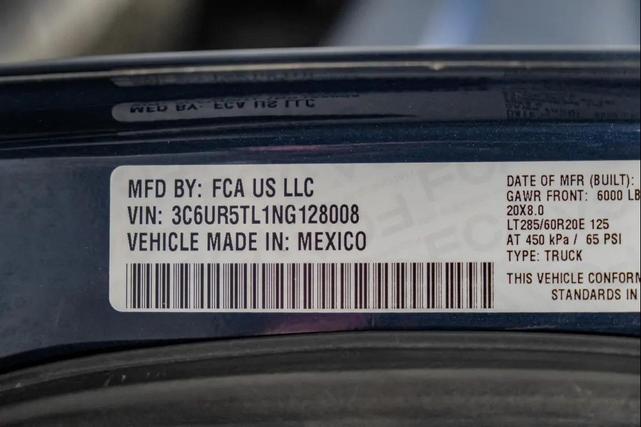Photo of 2022 Patriot Blue Pearlcoat RAM 2500