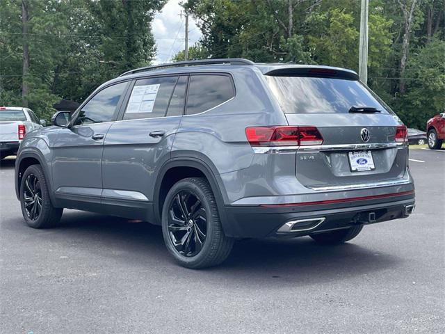 Photo of 2022 Platinum Gray Metallic Volkswagen Atlas