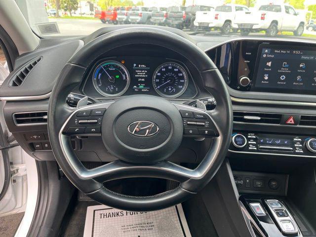 Photo of 2021 Hyper White Hyundai SONATA