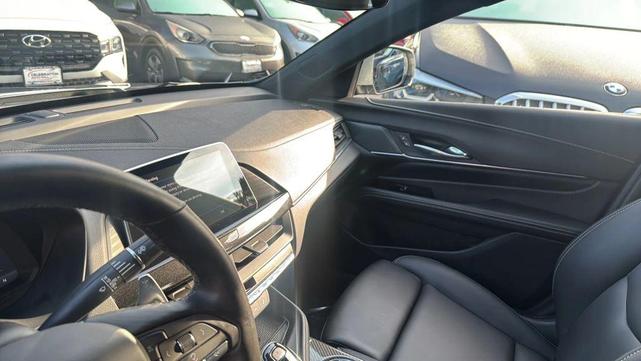 Photo of 2023 Argent Silver Metallic Cadillac CT4-V