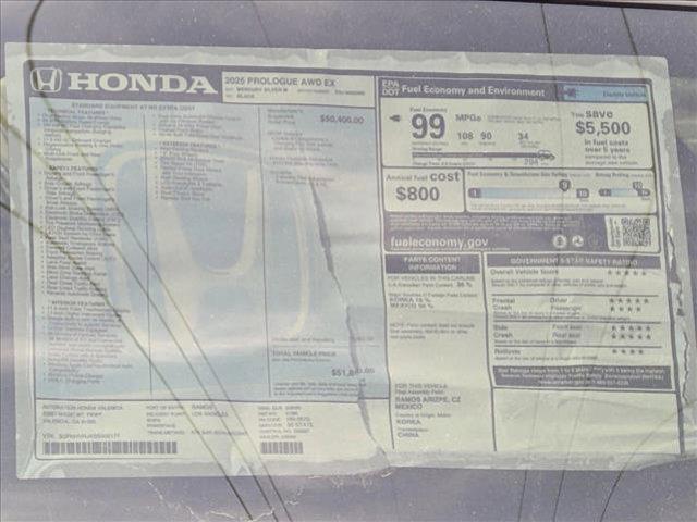 Photo of 2025 Mercury Silver Metallic Honda Prologue