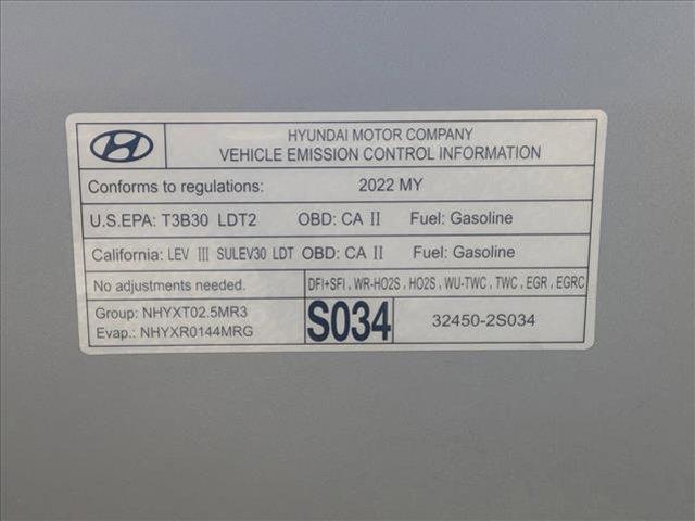 Photo of 2022 Shimmering Silver Hyundai SANTA FE