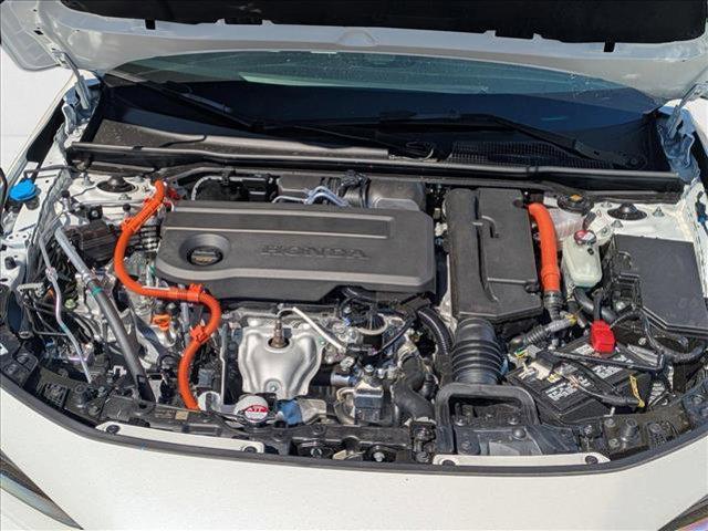 Photo of 2025 Platinum White Pearl Honda Civic Hybrid