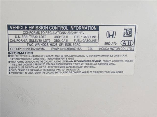 Photo of 2022 Platinum White Pearl Honda CR-V Hybrid