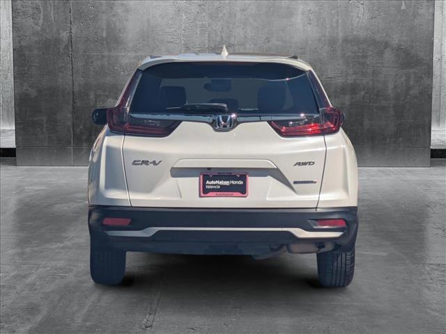 Photo of 2022 Platinum White Pearl Honda CR-V Hybrid