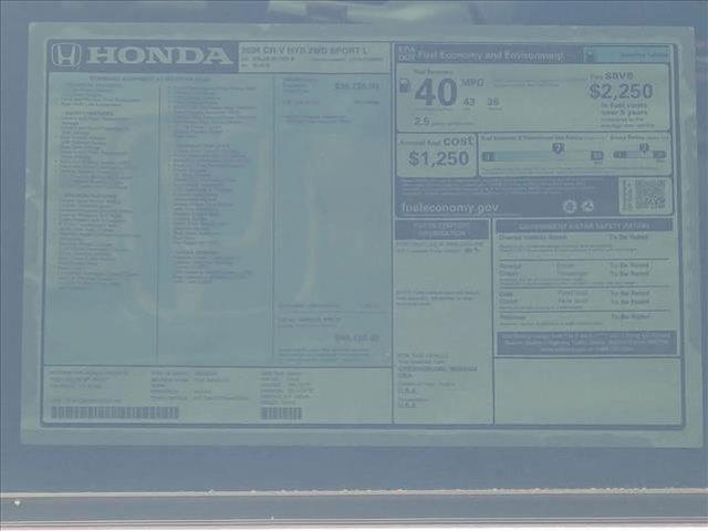 Photo of 2026 Solar Silver Metallic Honda CR-V Hybrid