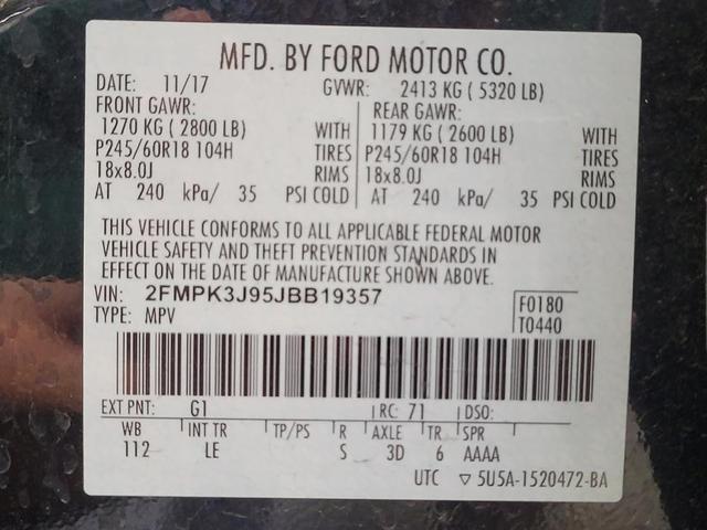 Photo of 2018 Shadow Black Ford Edge