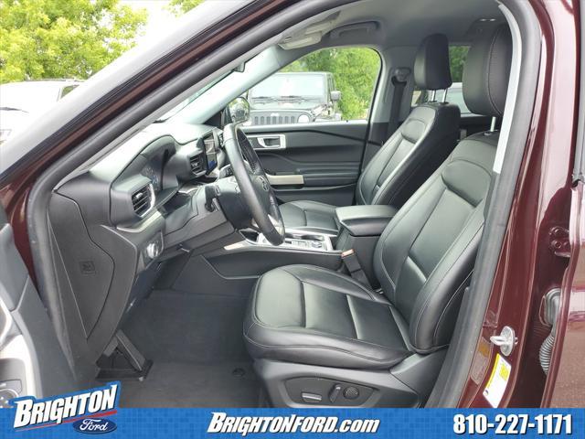 Photo of 2022 Red Metallic Ford Explorer