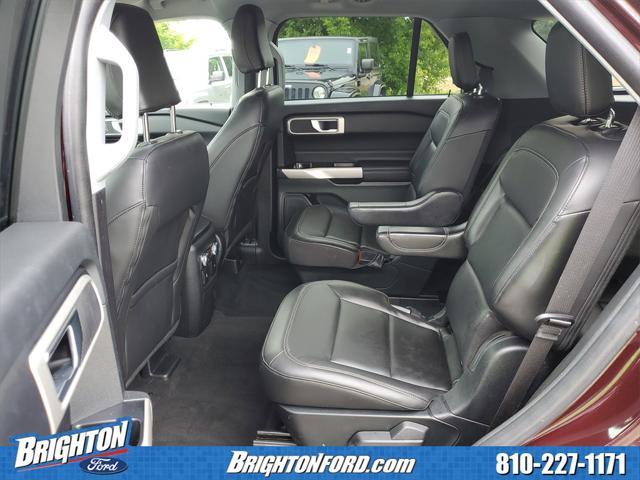 Photo of 2022 Red Metallic Ford Explorer