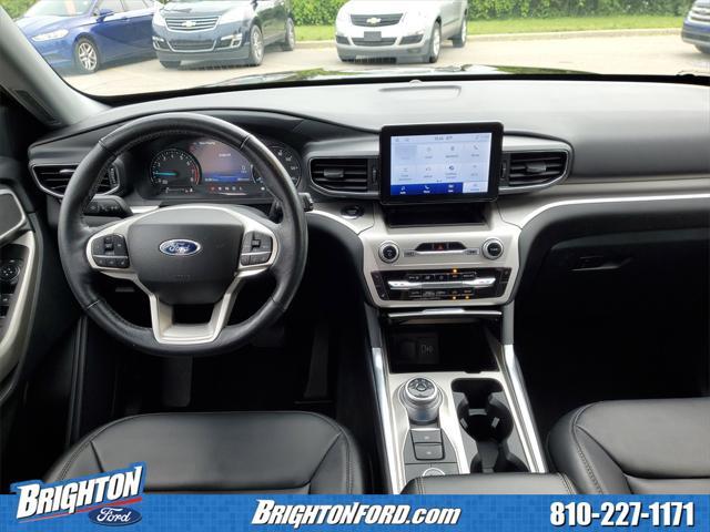 Photo of 2022 Red Metallic Ford Explorer
