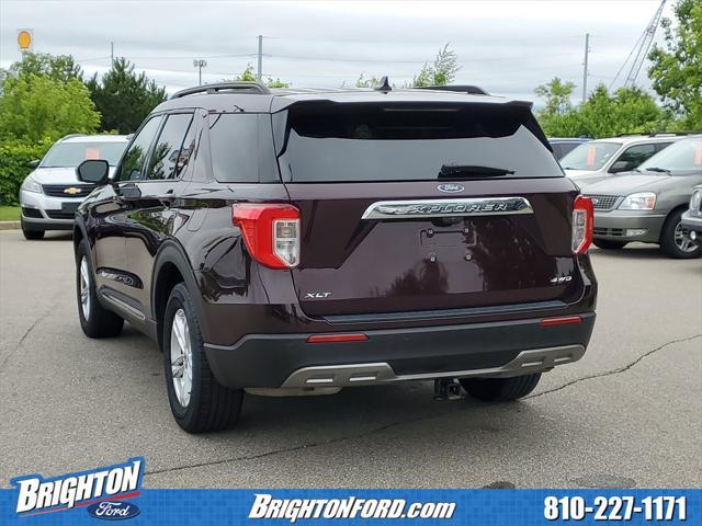Photo of 2022 Red Metallic Ford Explorer