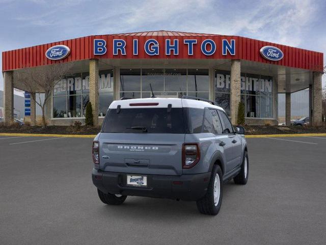 Photo of 2025 Azure Gray Metallic Tri-Coat Ford Bronco Sport