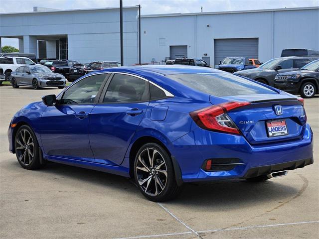 Photo of 2020 Aegean Blue Metallic Honda Civic