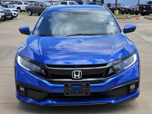 Photo of 2020 Aegean Blue Metallic Honda Civic