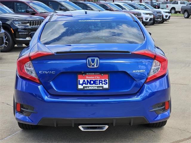 Photo of 2020 Aegean Blue Metallic Honda Civic
