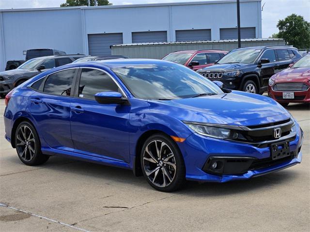 Photo of 2020 Aegean Blue Metallic Honda Civic