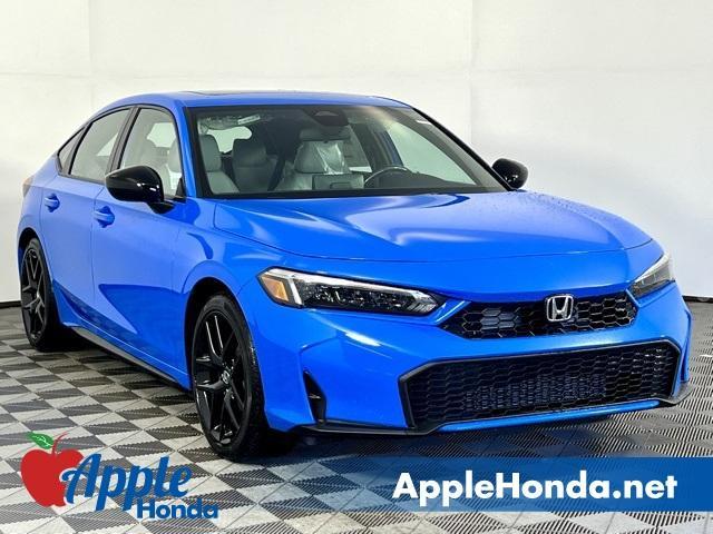Photo of 2025 Boost Blue Pearl Honda Civic