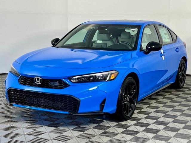 Photo of 2025 Boost Blue Pearl Honda Civic