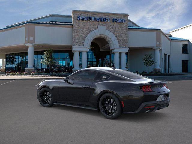 Photo of 2025 Shadow Black Ford Mustang