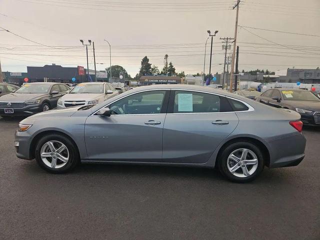 Photo of 2023 Silver Chevrolet Malibu