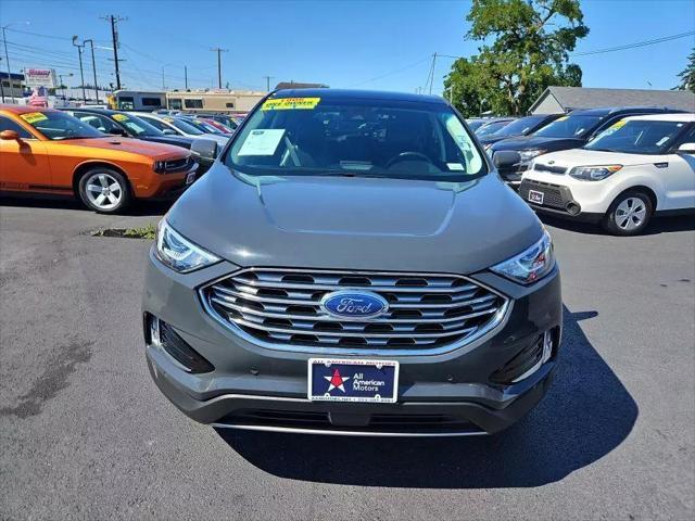 Photo of 2021 Lithium Gray Ford Edge