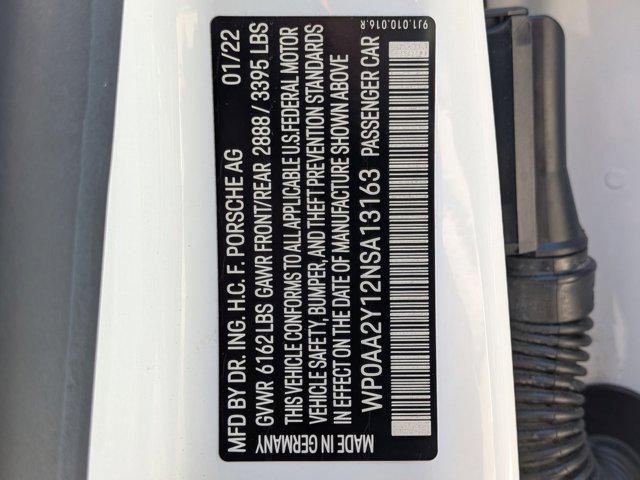 Photo of 2022 Carrara White Metallic Porsche Taycan