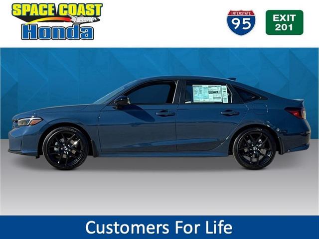 Photo of 2026 Blue Honda Civic Hybrid