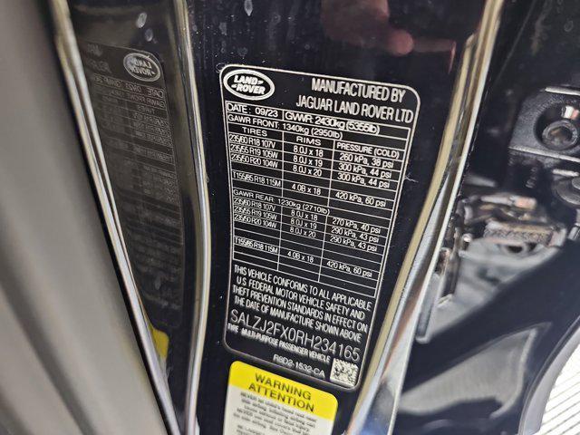 Photo of 2024 Santorini Black Metallic Land Rover Range Rover Evoque