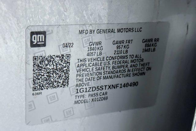 Photo of 2022 Silver Ice Metallic Chevrolet Malibu