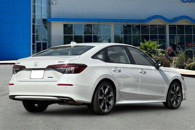 Photo of 2026 Platinum White Pearl Honda Civic Hybrid