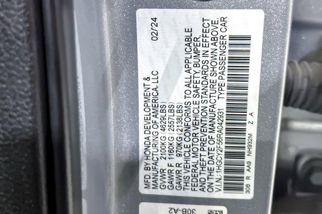 Photo of 2024 Solar Silver Metallic Honda Accord Hybrid