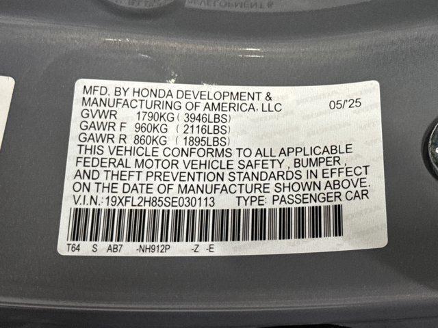 Photo of 2025 Urban Gray Pearl Honda Civic