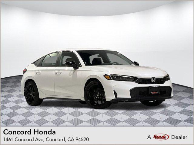 Photo of 2025 Platinum White Pearl Honda Civic
