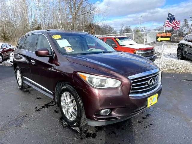 Photo of 2013 DARK RED METALLIC INFINITI JX35