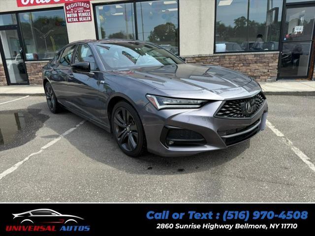 Photo of 2022 Modern Steel Metallic Acura TLX