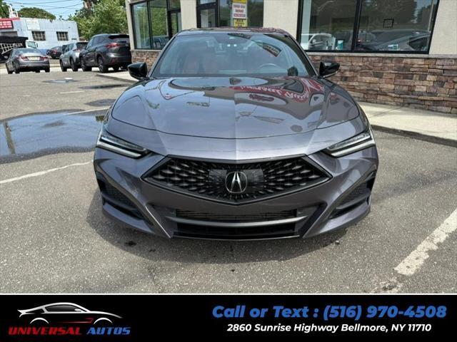 Photo of 2022 Modern Steel Metallic Acura TLX