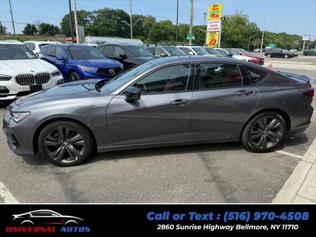 Photo of 2022 Modern Steel Metallic Acura TLX