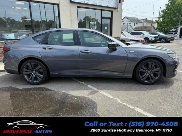 Photo of 2022 Modern Steel Metallic Acura TLX