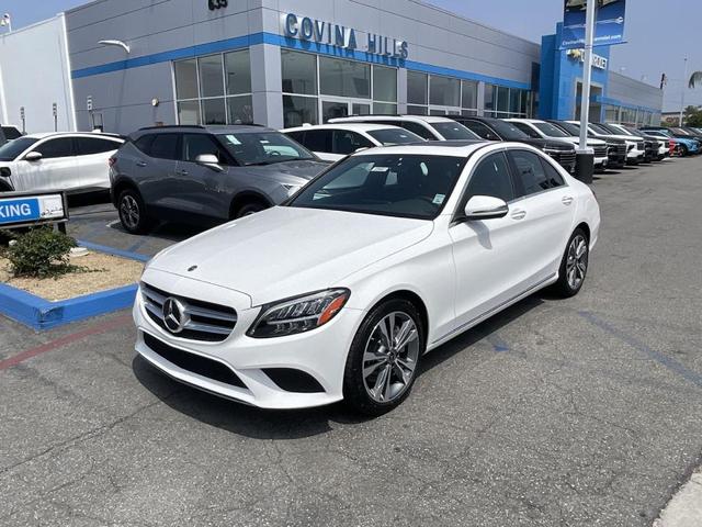 Photo of 2021 Polar White Mercedes-Benz C-Class